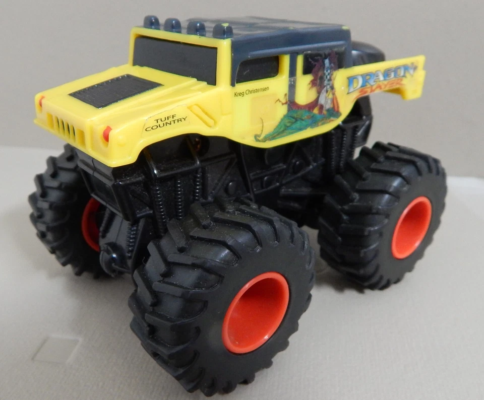 RARE 2004 Planet Toys DRAGON SLAYER 4X4 REV ‘N’ GO K. Christensen Monster Truck - Image 2 of 4