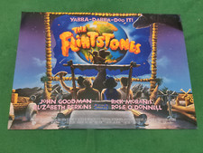 The Flintstones John Goodman Rick Moranis Mini quad poster original cinema