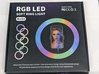 Photography Lighting RGB LED Soft Ring Light