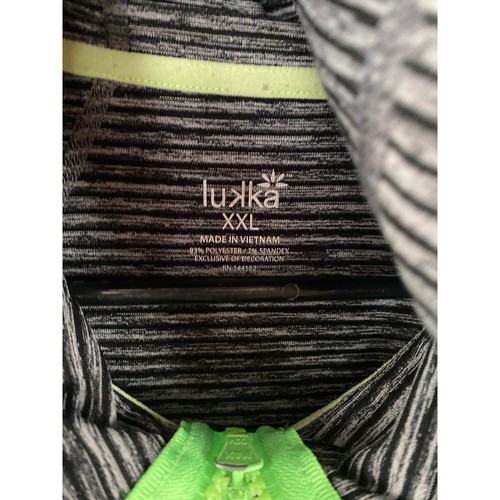 Lukka Damen sportlicher Hoodie Sweatshirt mit Reißverschluss vorne Größe XXL 2XL Daumenlöcher - Bild 4 von 7