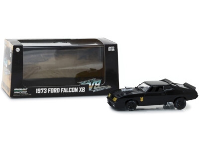 1973 FORD FALCON XB BLACK LAST OF THE V8 INTERCEPTORS 1/43 CAR