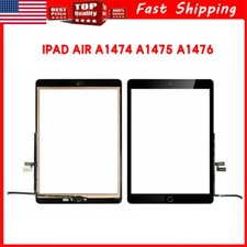 Touch Screen Glass Digitizer Home Button For iPad Air 1st A1474 A1475 A1476 USA