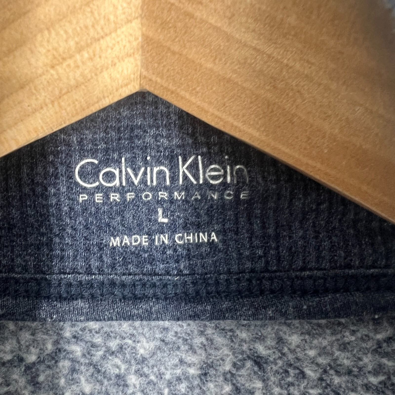 Calvin Klein Performance Sweater Double Collar Zi… - image 9