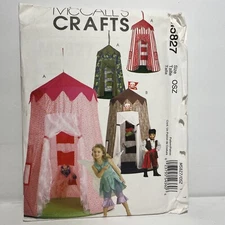 McCalls M5827 Play Canopy Pattern Size OSZ