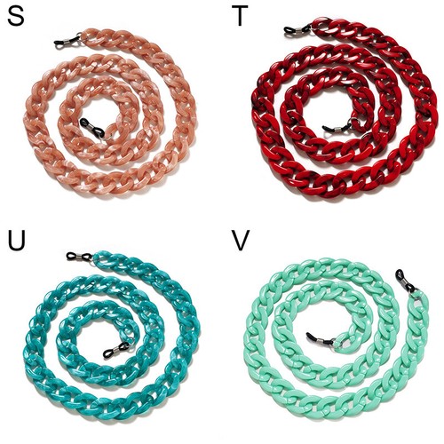 Sunglasses Acrylic Chain Glasses Holder Spectacles Straps Eyeglass Lanyard Cords - Picture 16 of 43