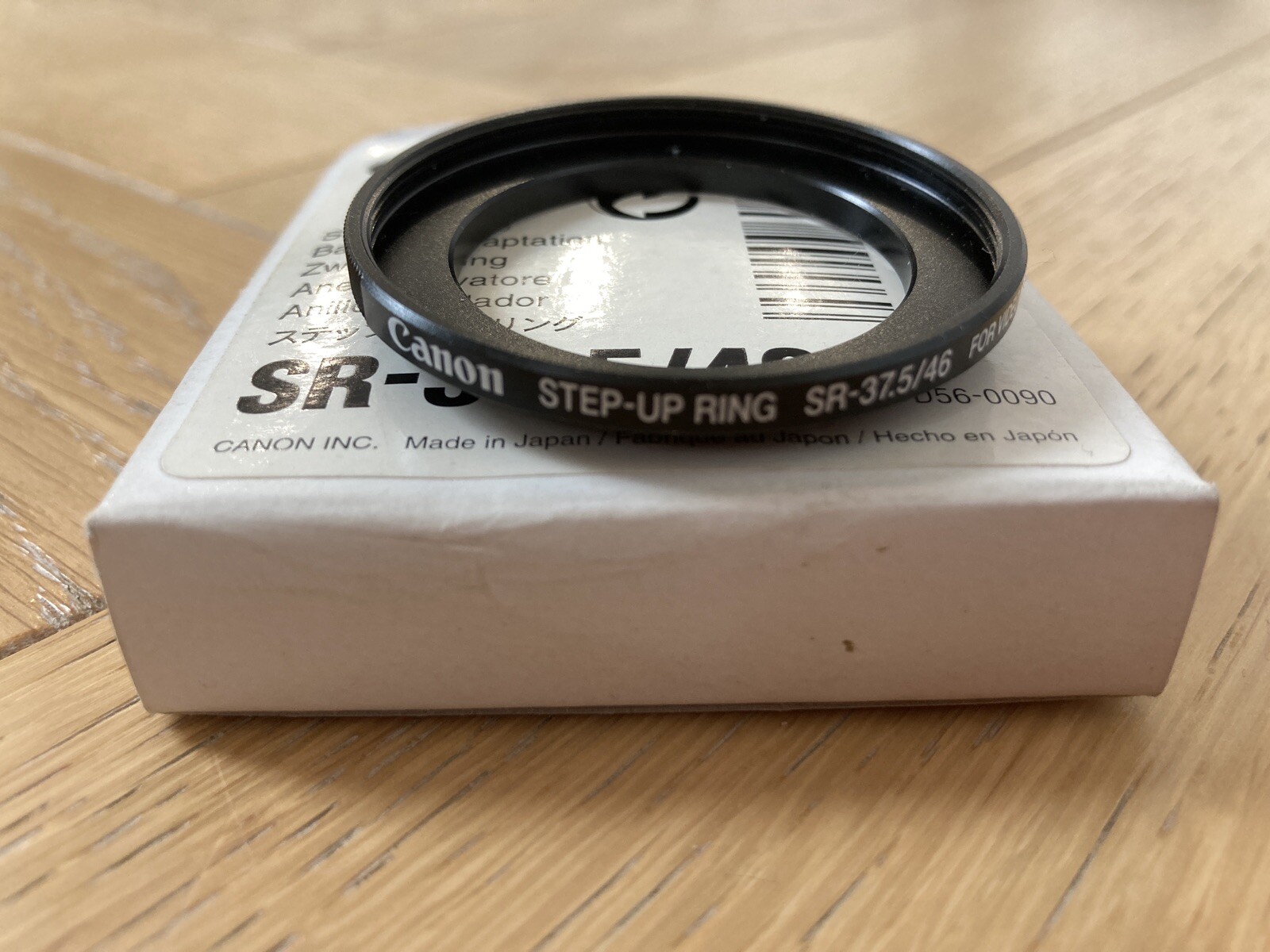 Canon StepUp Ring SR37.5/46 For Video. Very Good Condition eBay