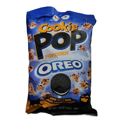 OREO Cookie Pop Popcorn Real Pieces Low Sodium 5.25 Oz. (1 Bag)