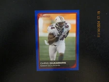 CHRIS CHAMBERS DOLPHINS 2006 BOWMAN BASE CARD #76  192/500
