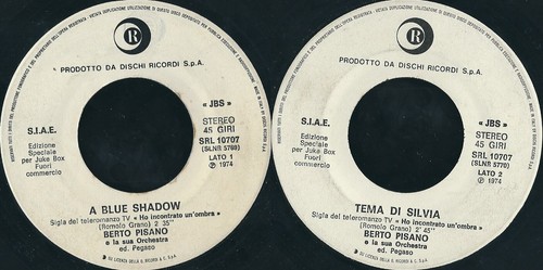 DISCO 45 UPM Berto Pisano – A Blue Shadow // Thema Von Silvia - 第 1/1 張圖片
