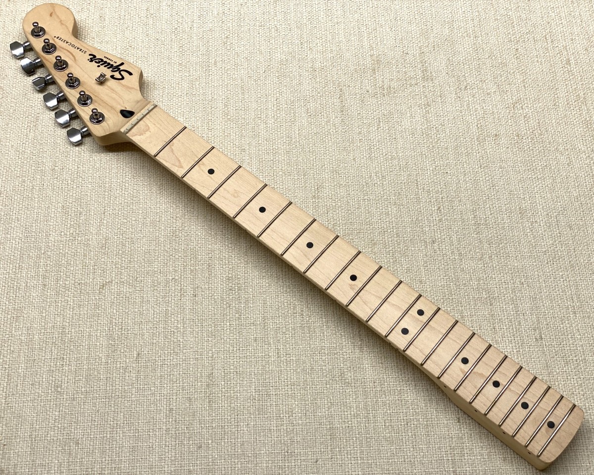 Genuine Fender Squier STRAT NECK MAPLE FINGERBOARD Electric