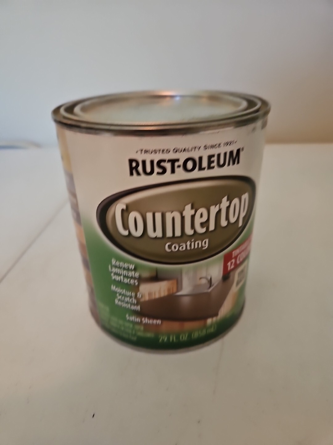 Rustoleum Countertop Coating Tintable To 16 Colors Tint Base Only 29