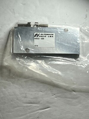Automatic Valve A8023-009 Station Cover nos no box