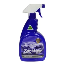 Zero Water Waterless CAR WASH n WAX Australia Made Quick Easy Spray n Wipe