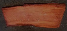 Curly Redwood  DIY Craft Wood  Wall Art  Redwood Slab  R24-1119
