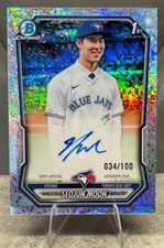 Seojun Moon 2026 Bowman Chrome Prospects Mini Diamond Refractor Auto /100