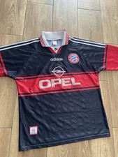 Maglia originale Adidas Fc Bayern Monaco anni 90 L Opel 1999