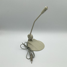 Vintage Telex PC Desktop Microphone Mic w/ Stand Wired Computer Accessory