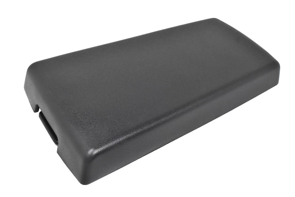 08-12 Dodge Nitro Jeep Liberty consola central negro vinilo tapa superior reposabrazos OEM Foto 3 de 4