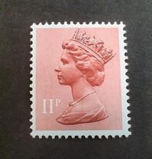 GB QEII 1976 11p brown-red with missing/omitted phosphor. SGX892y. MNH. FCP/DEX