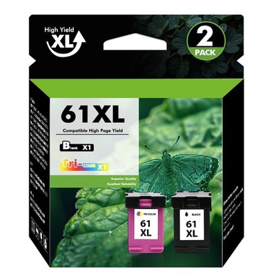 61XL 61 XL Ink Printer Cartridge For HP ENVY 4500 4501 4502 4504 5530 5531 5535