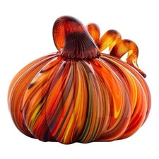 Blown Glass Pumpkin - New