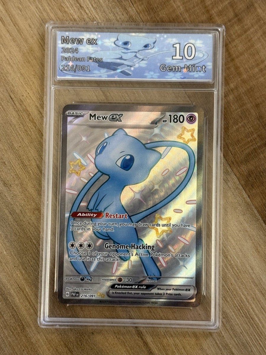 mew♡ Buy Mew ex 216/091 SV: Paldean Fates Holo online | eBay