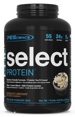 Protein Powder Whey Casein Blend 55 Servings Low Carb Keto PEScience Select Lean