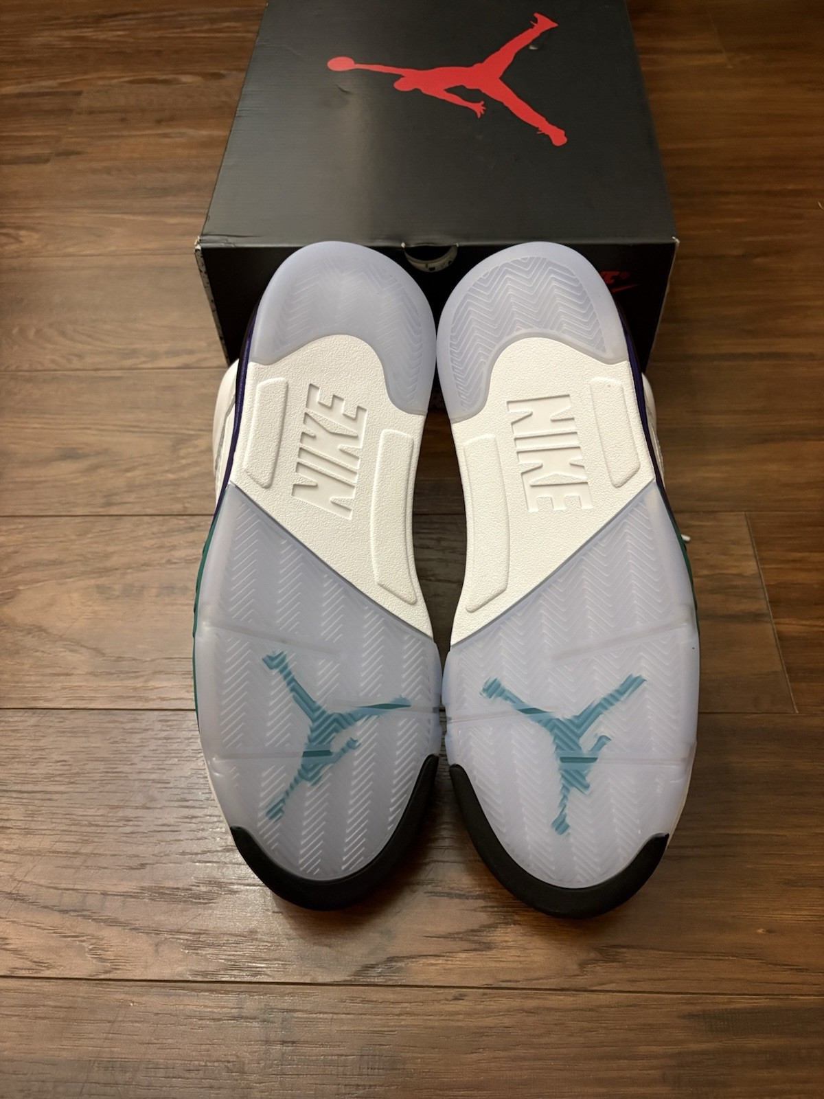 Nike Air Jordan 5 Retro Grape HQ7978-100 Size 10.5 Men’s Brand New Fast Ship thumbnail 5