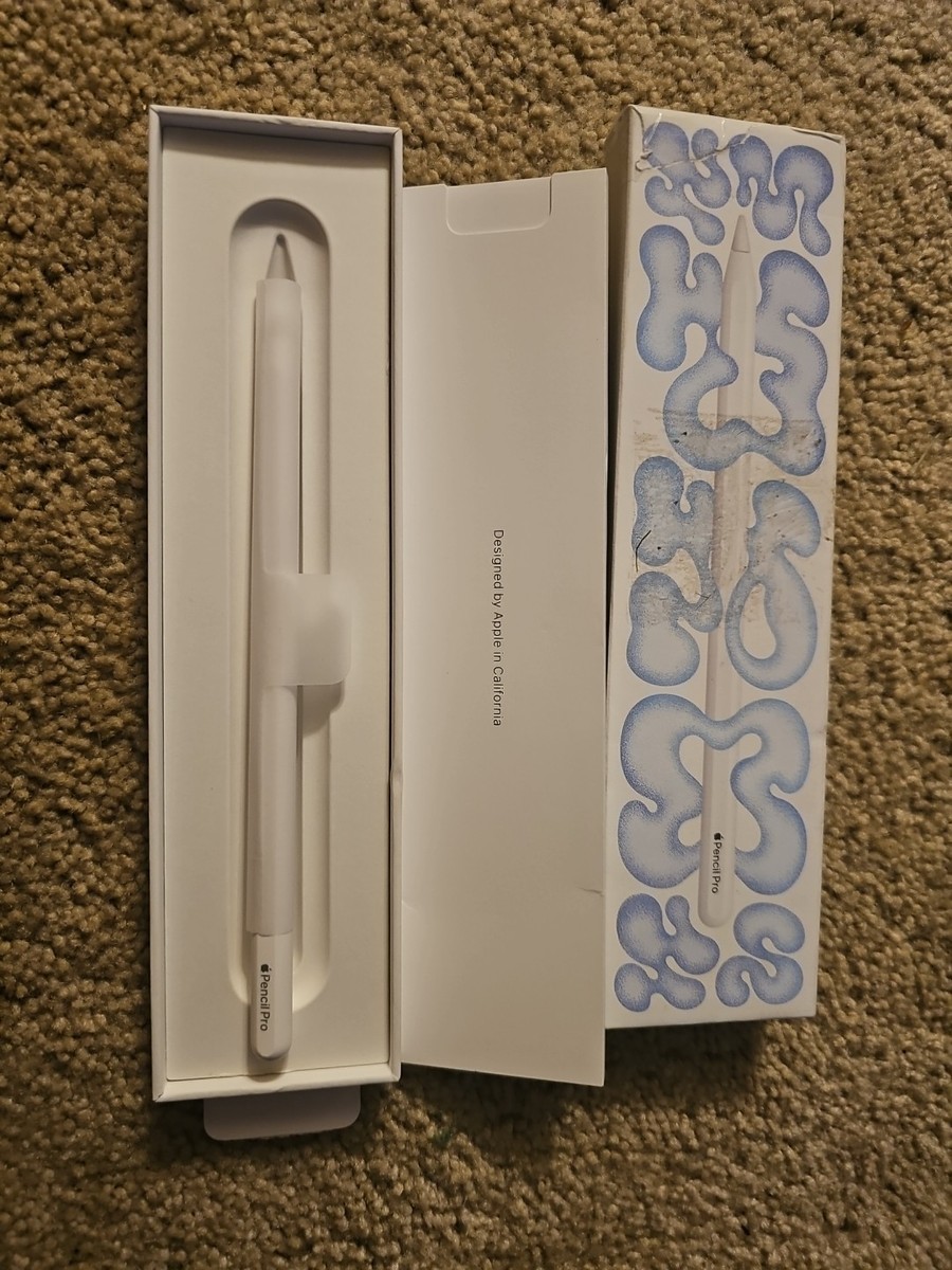 Apple Pencil Pro Model A2538 Smart Stylus In White MX2D3AM/A