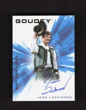 2021 Upper Deck Goodwin Champions #GA-JL Jess Lockwood Goudey Autographs