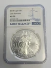 2018 Eagle S$1 American Silver Eagle NGC MS-70 Early Release