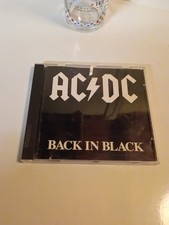 Original AC DC Back in Black CD 1980 Hard Roc...