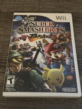 Super Smash Bros Brawl Nintendo Wii 2008 Case Only No Game No Manual Cover Art
