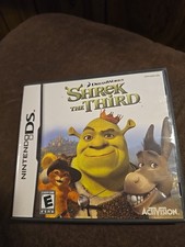 Shrek The Third Nintendo DS Game Dreamworks - Case And Manual Only -- No Game