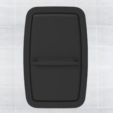 Koala Kare Vertical Recessed Mount Changing Station Black Matte