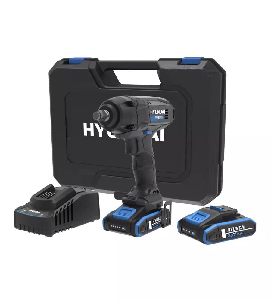 Recensione Kit Avvitatore Impulsi Hyundai 250Nm + 2 Batterie 20V