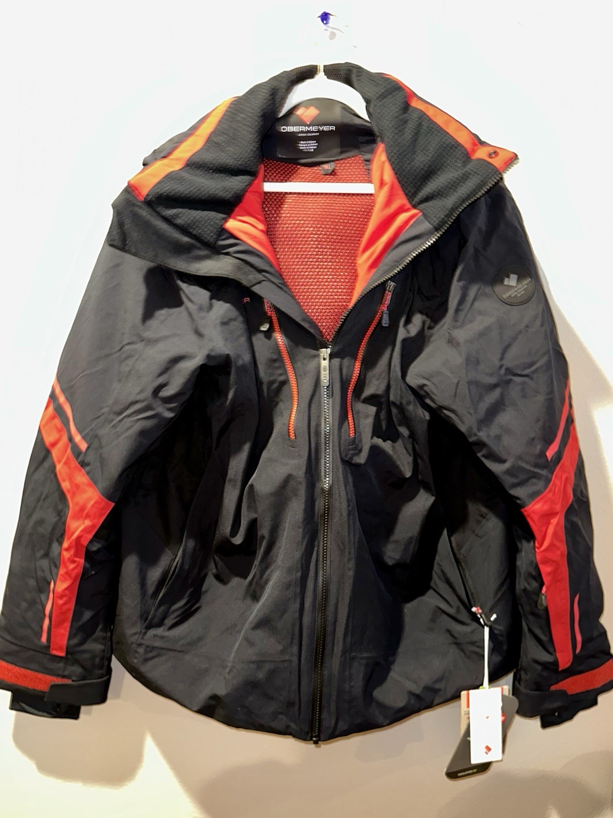 Black And Red Men's Xl New With Tags Msrp $449