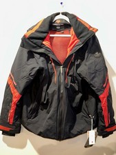 Obermeyer Charger Ski Jacket Black And Red Me...