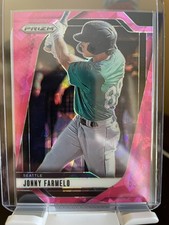 2025 Panini Prizm #66 Jonny Farmelo Pink Ice Prizms