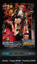 2018 Topps Now WWE Wrestling Cards 37