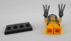 Lego Wolverine Chopper Showdown Marvel Super Heroes Pre Built Minifigure