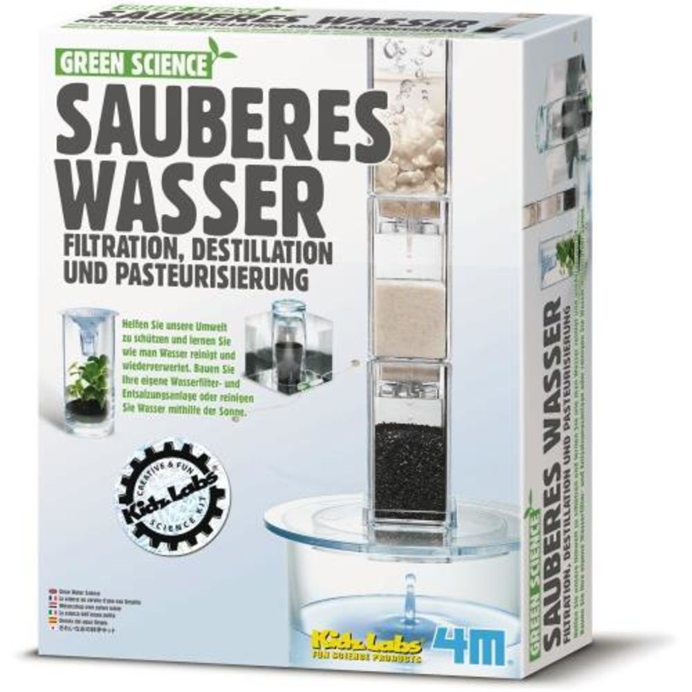 Экологическая наука - Зауберес Вассер Лернкастен Вассеррайнигунг-wiederverwertung 5790₽