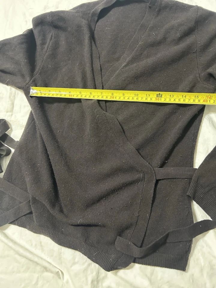 Suéter Benetton Hecho en Italia 100% Lana Envolvente Para Mujer Talla L - Envío Gratis Foto 3 de 4