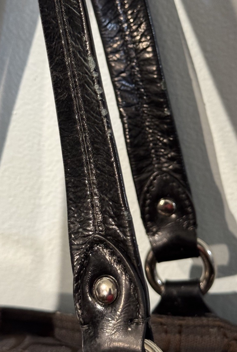 COACH Vintage Circle Patchwork Tote Shoulder Hand… - image 17