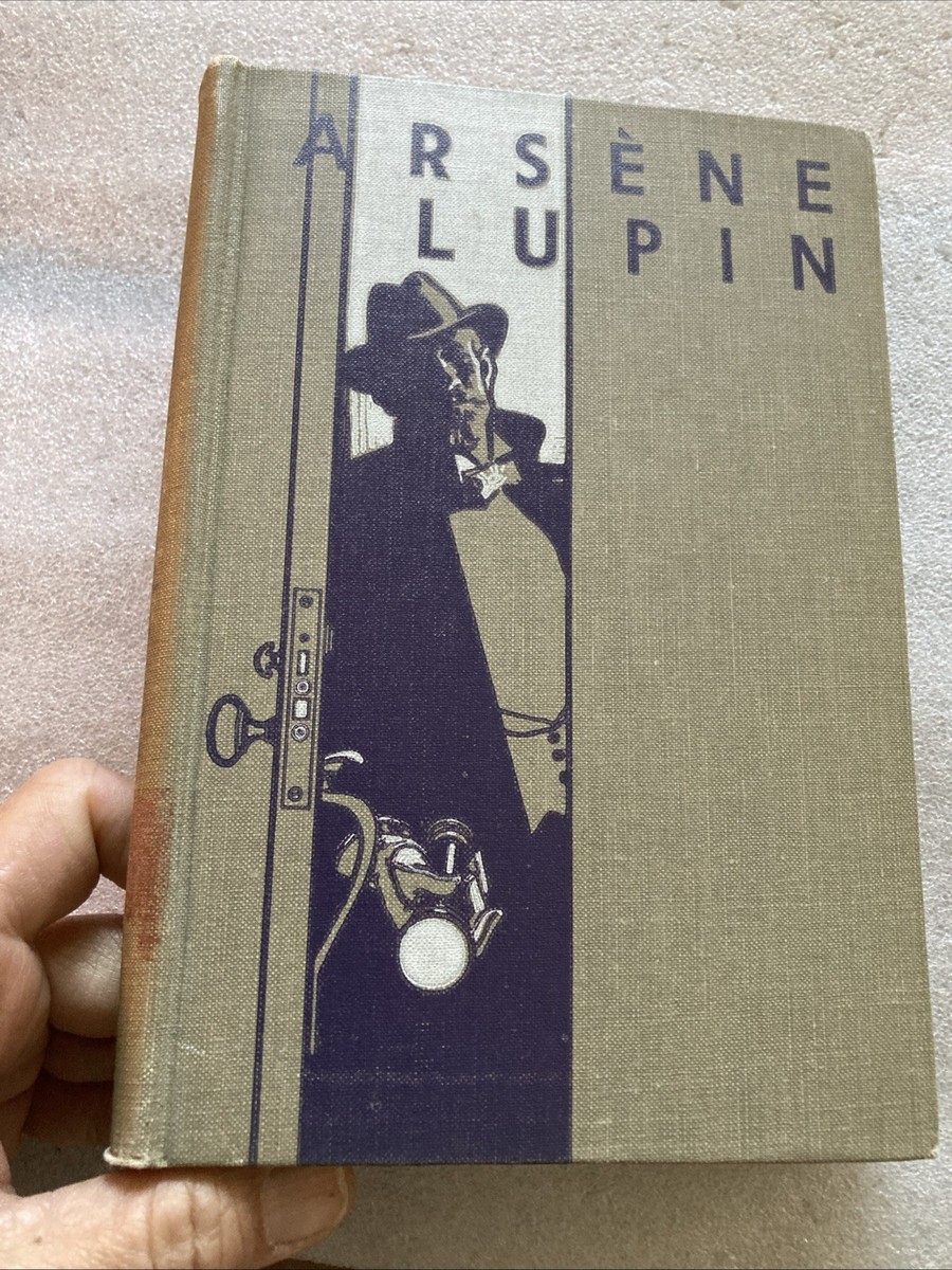 Arsene Lupin by Maurice Leblanc (hardcover ex-library, 1938