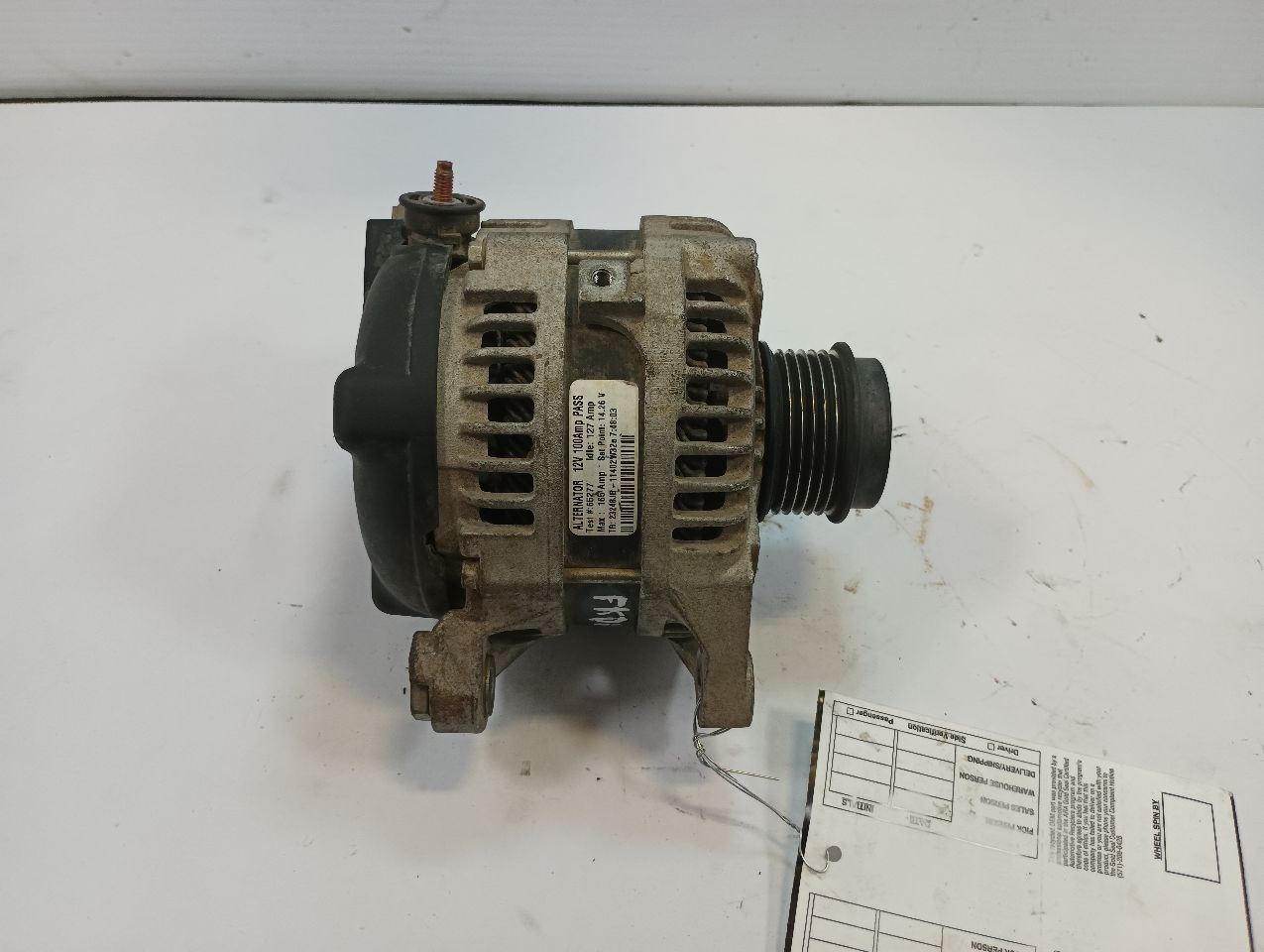Alternator from 2010 Toyota Rav4 2.5L 13165464