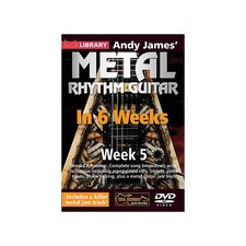 Andy James' Metal Rhythm Guitar in 6 Weeks Week 5 Lick Library Series DVD
