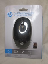 hp Dual Mode Mouse 300 NIP 6CR71AA ABL HP computer optical wireless