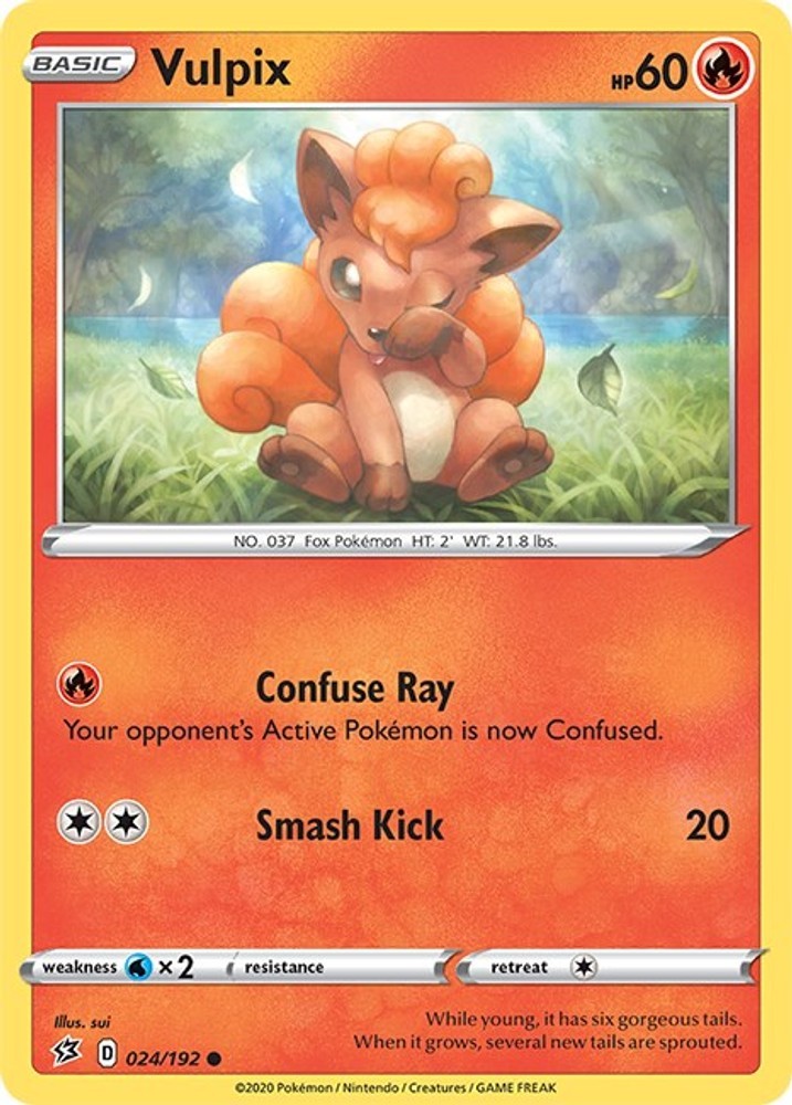 Vulpix [SWSH02 - 024/192] SWSH02: Rebel Clash - NM
