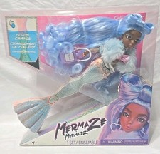 Shellnelle Mermaze Black Mermaid Doll BIPOC African American Action Figure Toy